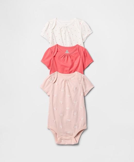 Baby First Favorites Organic Cotton Bodysuit (3-Pack)