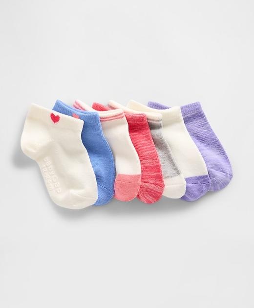 Baby & Toddler No Show Socks (7-Pack)
