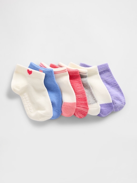 Baby & Toddler No Show Socks (7-Pack)