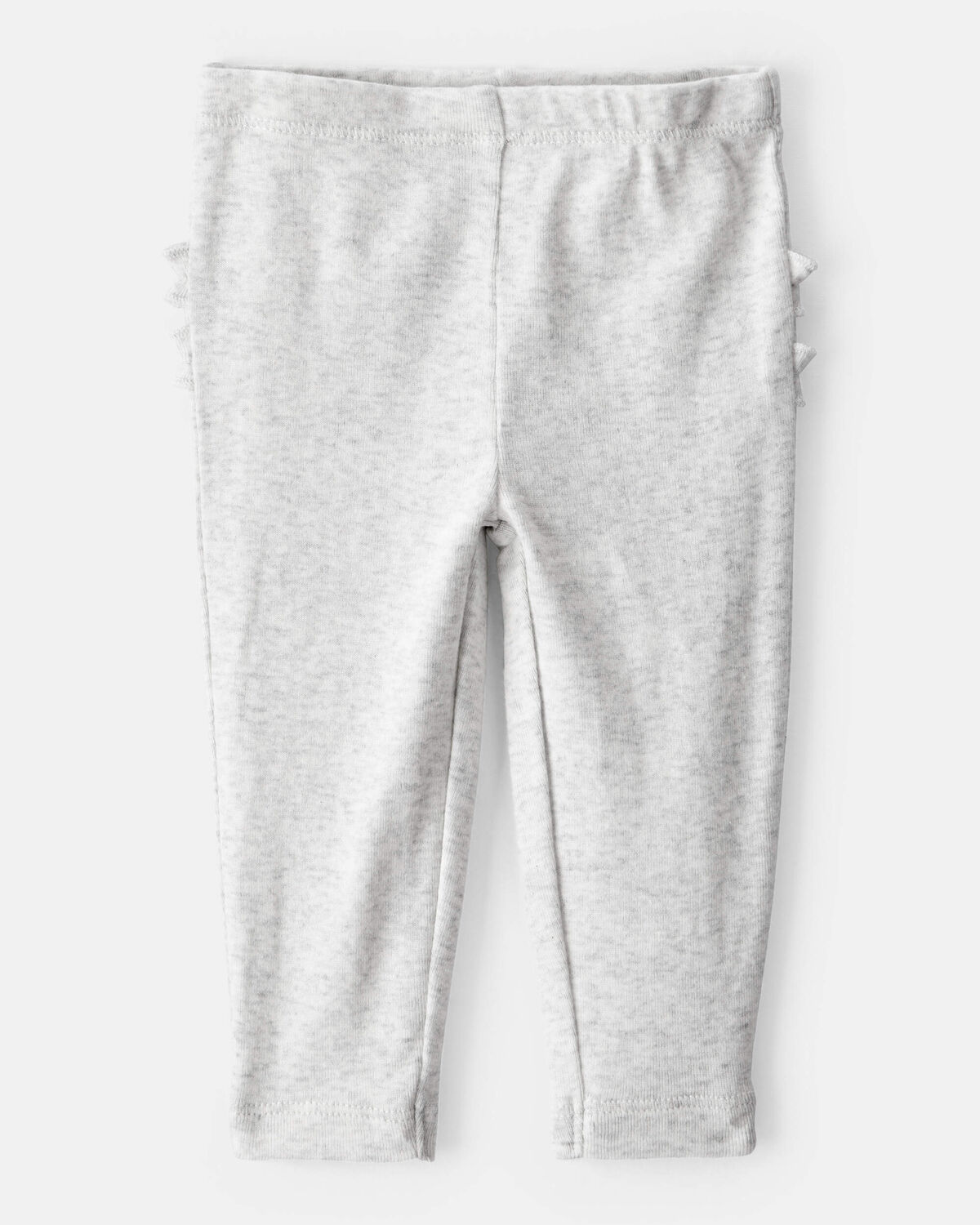 Baby 2-Pack Floral Pull-On Pants - Grey/Blue - Image 3