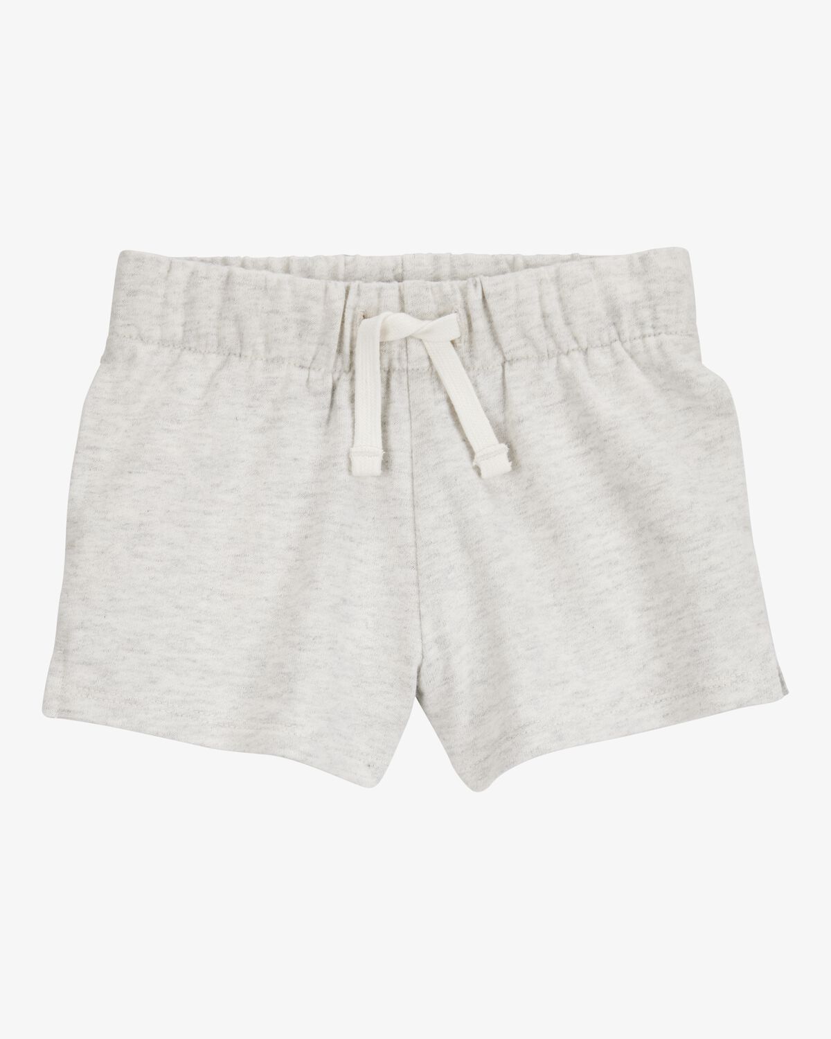 Baby Pull-On French Terry Shorts - Grey