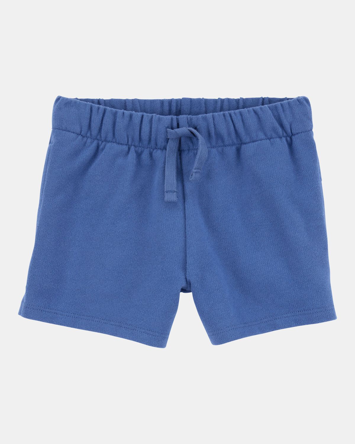 Baby Pull-On French Terry Shorts - Blue