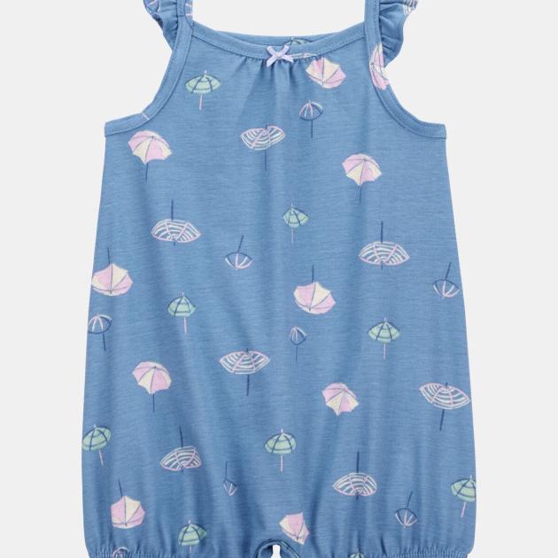 Baby Umbrella Cotton Romper