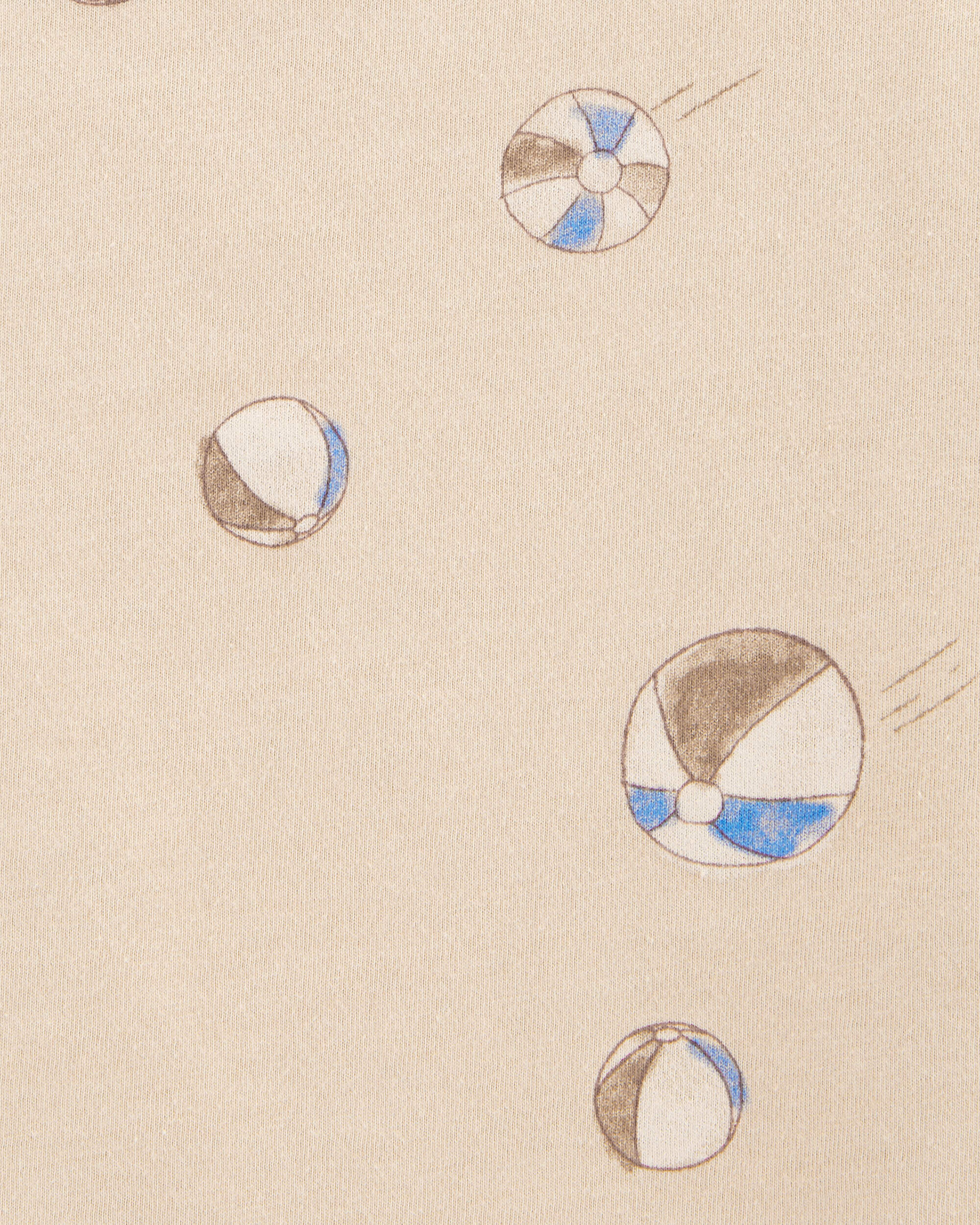 Baby Beach Ball Graphic Tank - Tan - Image 2