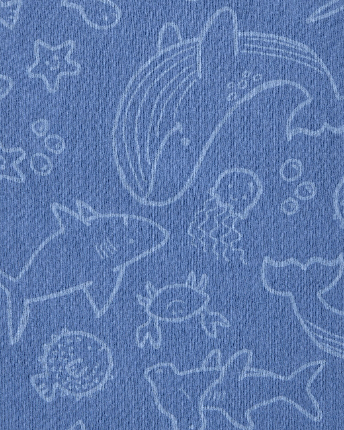 Baby Sea Animals Graphic Tank - Blue - Image 2