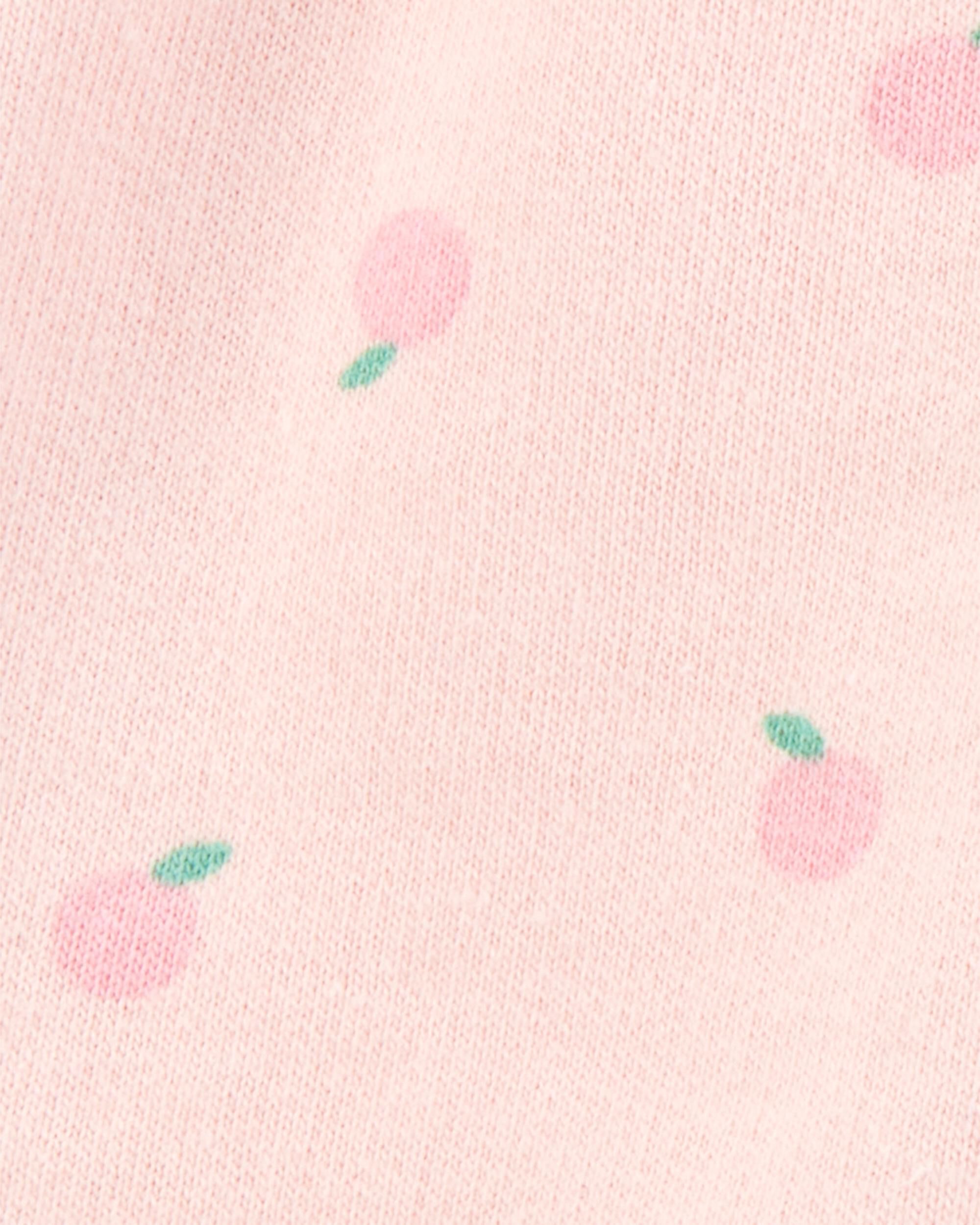 Toddler Girl Pull-On French Terry Shorts - Pink - Image 4