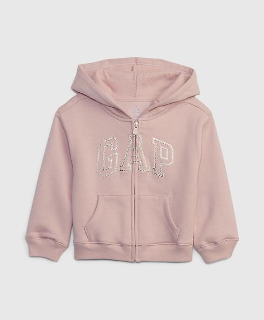 Baby & Toddler VintageSoft Metallic Gap Logo Hoodie