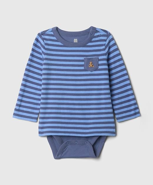 Baby Organic Cotton Shirt Bodysuit