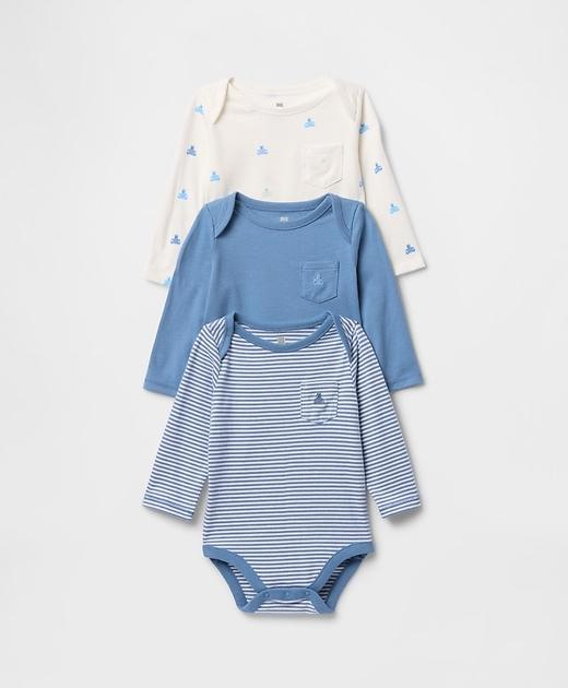 Baby First Favorites Organic Cotton Bodysuit (3-Pack)