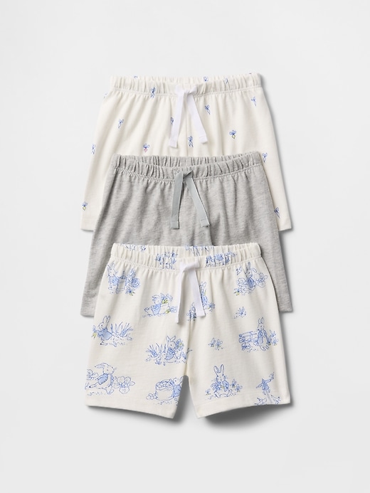 Baby Peter Rabbit™ First Favorites Organic Cotton Pull-On Shorts (3-Pack)