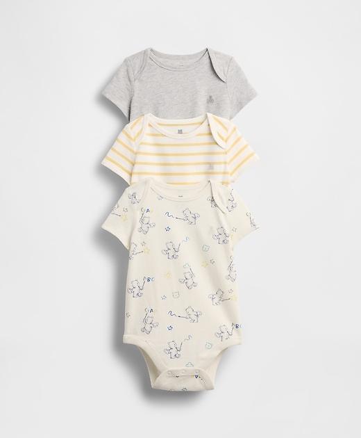 Baby First Favorites Organic Cotton Bodysuit (3-Pack)