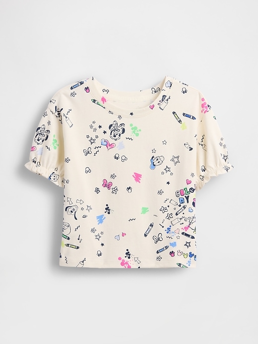 Gap × Disney Baby & Toddler Ruffle-Sleeve T-Shirt - Image 2